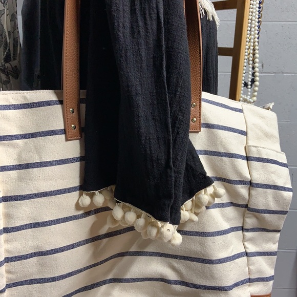 CLEARANCE!!! NWT Perfect Boho Linen Tunic Top - Picture 5 of 6